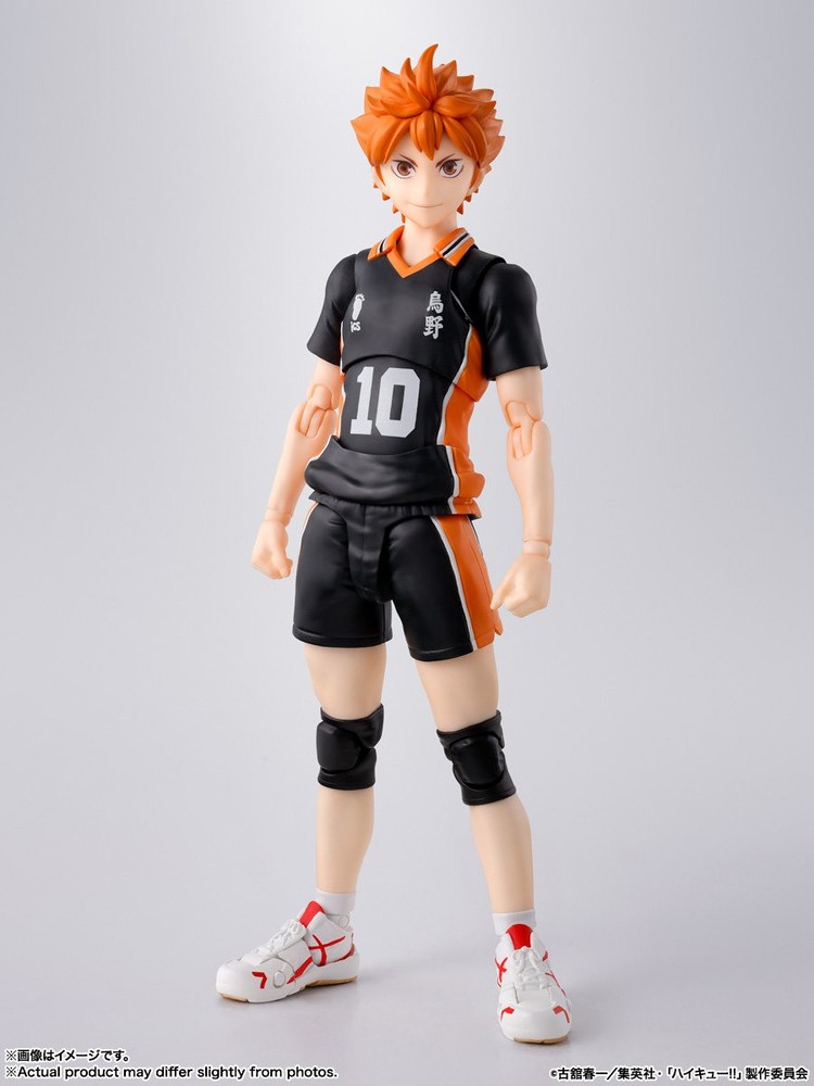 Bandai SHF Haikyu!! Shoyo Hinata Action Figure New in Stock 5.7 Inch