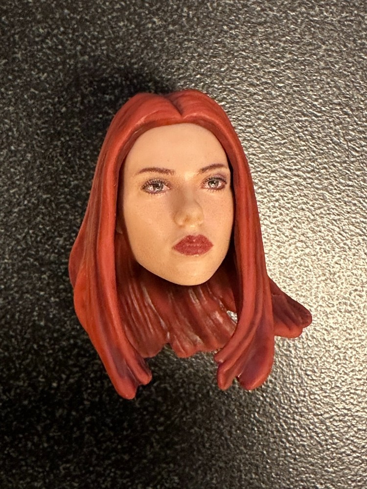Marvel Legends BLACK WIDOW (HEAD STRAIGHT HAIR) 6″ Scale MINT (WINTER SOLDIER)