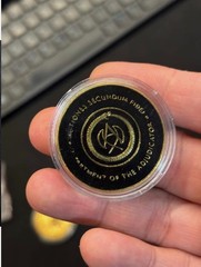 JOHN WICK CONTINENTAL ADJUDICATOR GOLD COINS HOTEL CARD COLLECTORS COSPLAY PROP