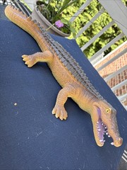 Toys R Us Maidenhead Large Realistic Lifelike Soft Rubber Alligator 2017 23”