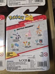 POKEMON LOT OF 4 BATTLE FIGURE PACKS TOTAL OF 7 FIGURES NIB