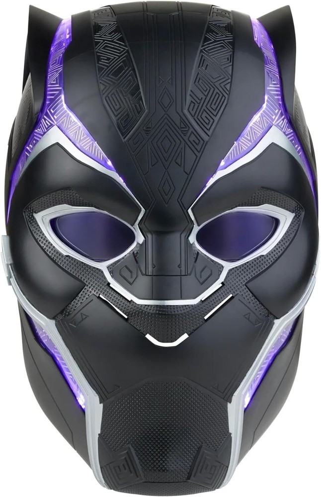 DMG BOX Marvel Legends Gear Black Panther Electronic Life Size Roleplay Helmet