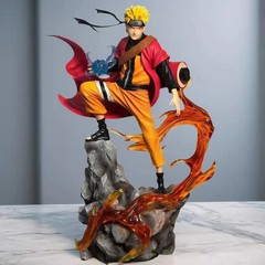 22cm Naruto Anime Figure Uzumaki Naruto Action Model Pvc Statue Desktop