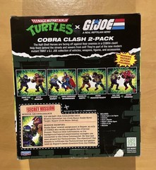 Playmates TMNT x G.I. JOE Mashup Complete Set of 4 Cobra Clash 2-Packs NEW
