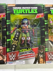 Playmates TMNT x WWE Ninja Superstars Series 2 Complete Set SEALED