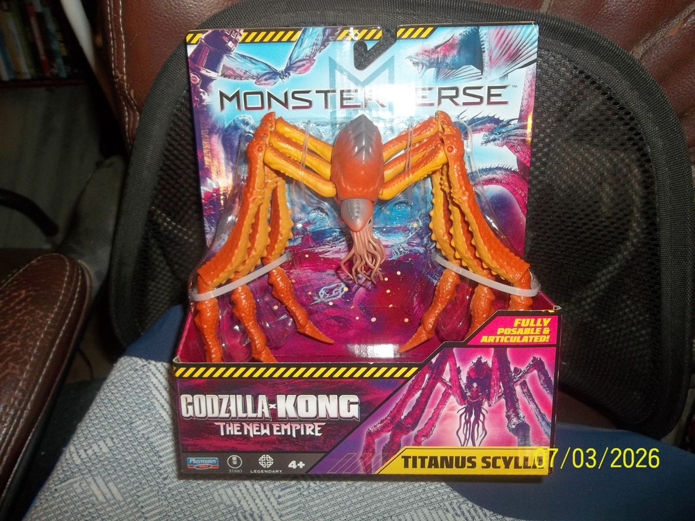 MONSTERVERSE~GODZILLA x KONG~THE NEW EMPIRE~TITANUS SCYLLA~2025 NEW~PLAYMATES