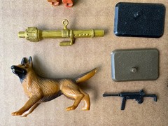 Vintage GI Joe 26 piece lot Law & Order’s Dog B.A.T. Treadmark Barroness 80s 90s