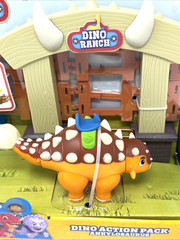 Dino Ranch Dino Action Pack, Ankylosaurus, Break Away Fence