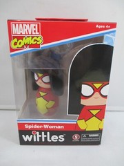Spider Woman Wittles Wooden Figure NEW Marvel Comics