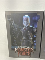 Operation Monster Force Action Figure Lot: Doctor Caligari And General Brown NIB