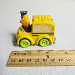 Lot of 3 Playskool 1980s Sesame Street diecast vehicles (wear and tear) H312