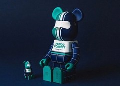 Period Correct x BE@RBRICK 400% and 100%