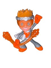 Ninja Kidz TV Series Paxton 2.5” Mini Figure with Orange weapon Accessory Toy