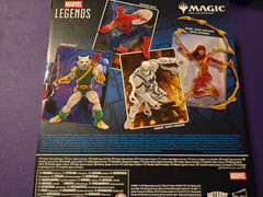 Marvel Legends Spider-Man Magic: The Gathering Figure And Card Hasbro