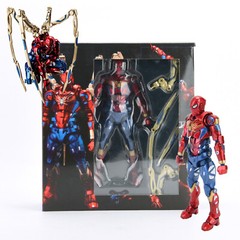 Marvel Fighting Armor Iron Spider-Man 6″ Action Figure Toys w/Accessories NewBox