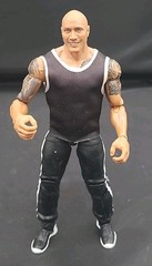 WWE The Rock Elite 6 inch Action Figure Loose Without Packaging