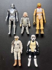 Vintage – Star Wars – Figure LOT Kenner Hong Kong 1978-83 BOSSK – SCOUT TROOPER