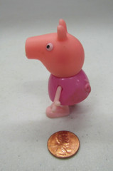 2003 PEPPE PIG Figure PINK DRESS Mini Figure Doll Jazwares Friends Toy 2 3/8″