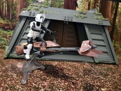 Oversize Endor Forest Backdrop Star Wars TVC Black Series Hasbro Kenner