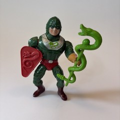 Vintage 1986 Masters Of The Universe MOTU KING HISS Complete He-Man Snake Men