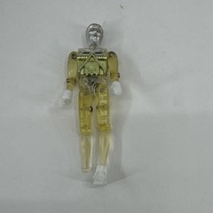 VTG 1976 Mego Micronauts Time Traveler Clear Missing 1 Foot