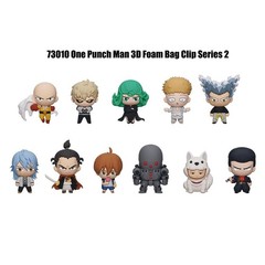 One Punch Man Figural Keyring Blind Bag Mystery Pack Saitama Anime Toy 1 Random