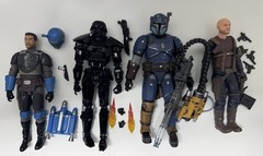 Star Wars Black Series 31 Loose Figure Mandalorian Lot – Complete