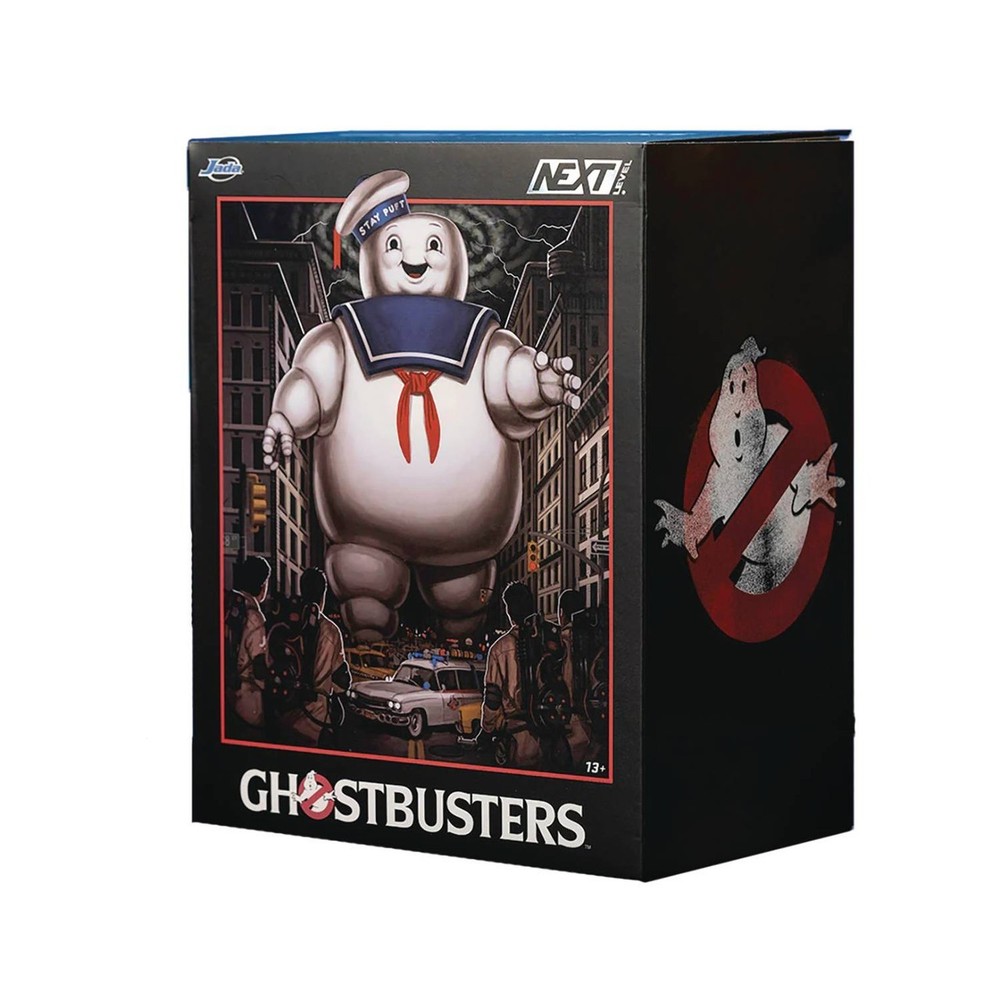 Ghostbusters Nano Scene w/ 1.65″ Ecto-1 and 6″ Stay Puft Marshmallow Man Diorama
