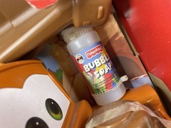 Fisher Price Disney Pixar Cars 2 Bubble Mater Tow Push Mower – Rare Vintage NEW