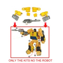 Weapon Leg Filler Car Spoiler Upgrade Kit For Earthrise Sunstreaker Accessories