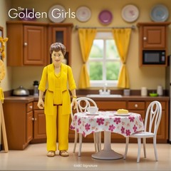 The Golden Girls Blanche Devereaux 3.75-Inch Retro Action Figure