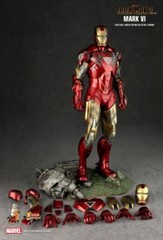 New Hot Toys 1/6 Iron Man 2 Mark 6 MK VI Exclusive Special Editon MMS132 Japan