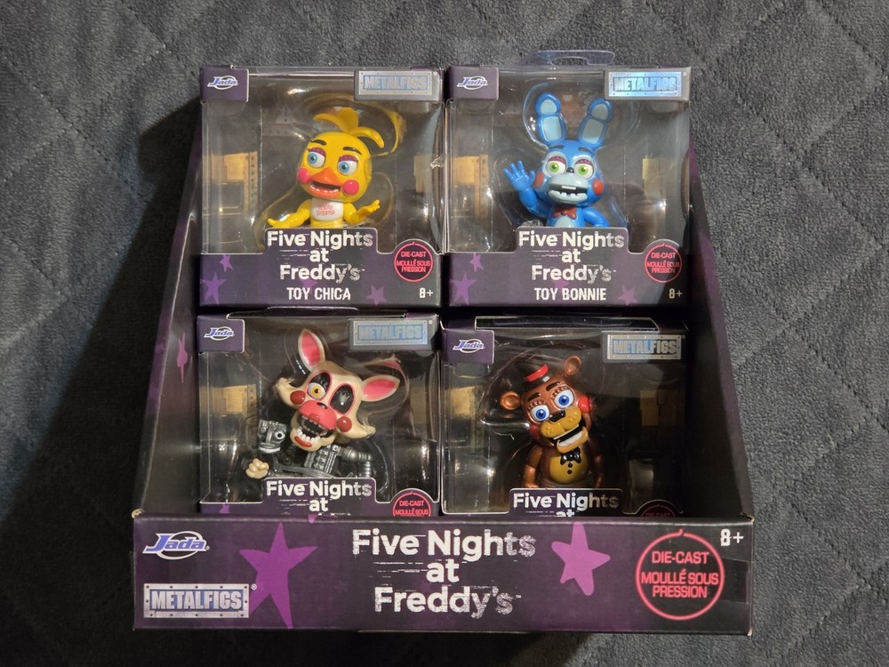 Jada Toys Metalfigs Five Nights at Freddy’s Die-Cast 4-Pack Boxed Set (new set)
