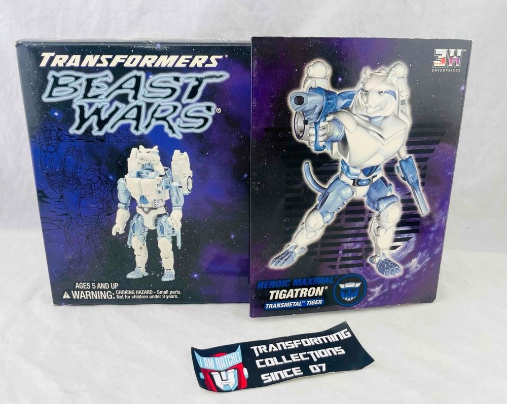 Transformers Botcon 2001 Beast Wars Tigatron Exclusive MISB