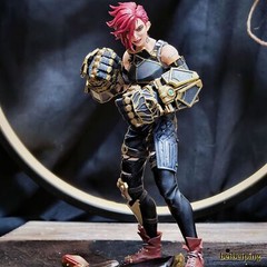 1/8 League of Legends Vi 21cm Action Figure Model Painted Resin Model Handmade