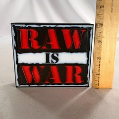 WWF Raw is War 4″ Standing Display Piece wwe wcw monday night raw figure