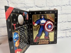 Toy Biz Famous Cover Series CAPTAIN AMERICA Plus Thor Lot Marvel Figure-1998 8in