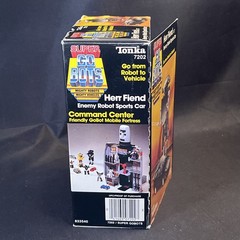 Super GoBots Herr Fiend Enemy Sports Car With Box & Styrofoam 1984 Tonka 7202