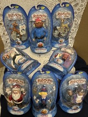 Round 2 Memory Lane Rudolph Red Nosed Reindeer 8-Full Set – NEW 2006