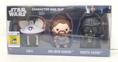 Monogram SDCC 2022 Ex Disney + Obi-Wan Kenobi Figural Bag Clip Set (Ltd 500 PCS)