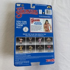 Mattel WWE LJN Superstars Ultimate Warrior 8″ Blue Card Action Figure SEALED