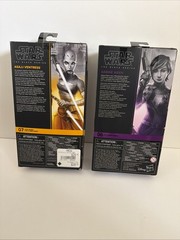Star Wars Black Series Sabine Wren (Rebels) & Asajj Ventress (Clone Wars) 6” NIB