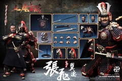 303 toys 1/12 Three Kingdoms Zhang Fei Yide Deluxe With Horse NEW U.S.