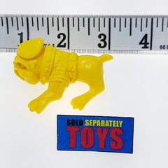 TMNT Raph The Green Teen Beret BITING BULLDOG BUDDY 1991 yellow accessory part