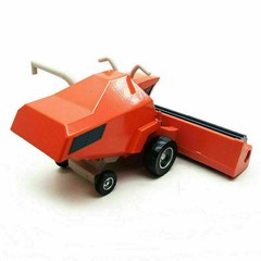 2PCS Disney Pixar Cars Frank Combine Harvester 1:55 Die-cast Toy Model Car Gifts