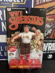 CHASE BLACK CARD Mattel WWE Superstars~Rowdy Roddy Piper~ Series 3
