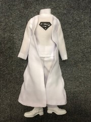 1/6 Custom Superman Returns Jor-El Marlon Brando Suit Boots for Action Figure