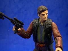 Star Wars Custom Figure: Poe Damerona in mission gear w/ R7-P9 driod