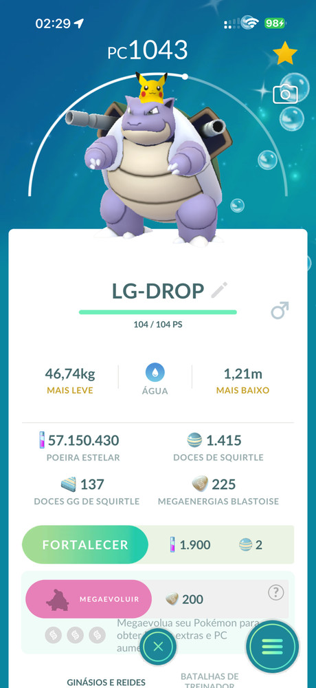 SHINY BLASTOISE PIKACHU HAT | GO Fest 2026 Exclusive | GO