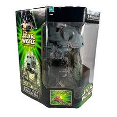 Star Wars Power of the Jedi POTJ Imperial AT-ST & Speeder Bike Paploo BRAND NEW